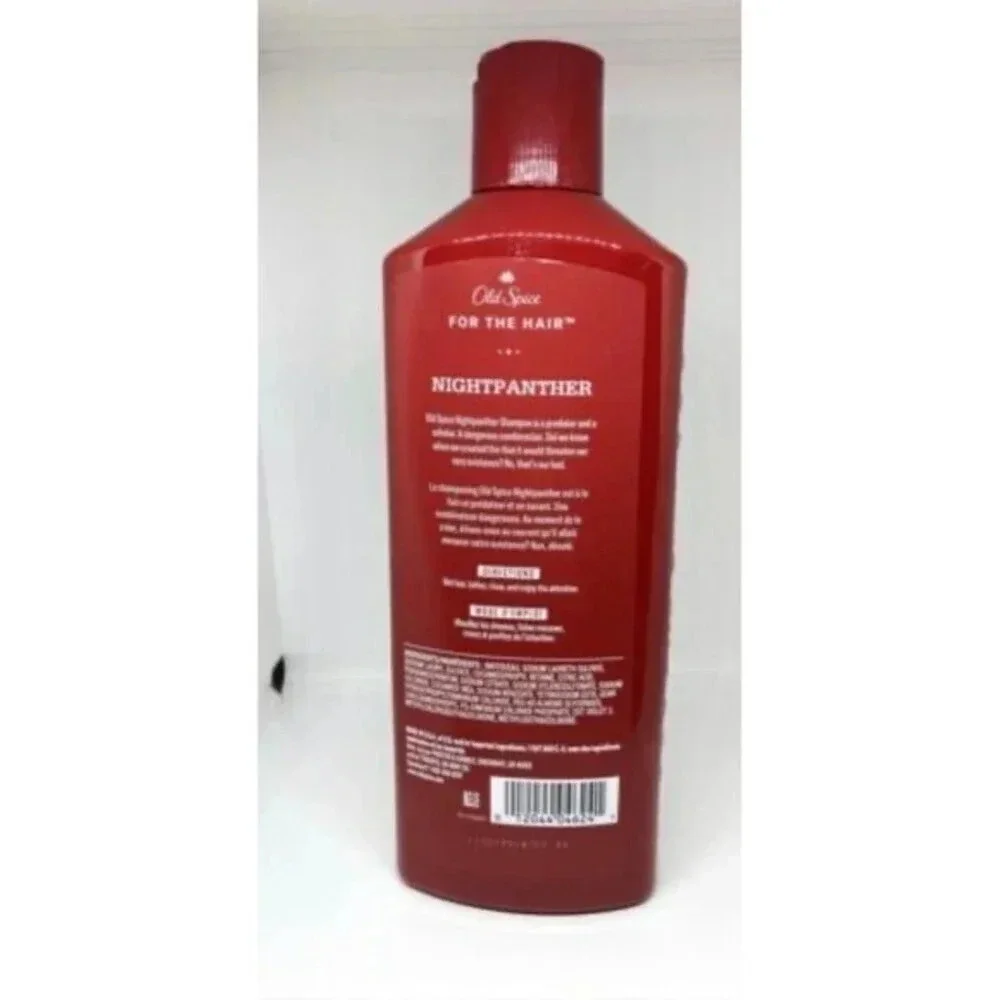 Old Spice NIGHTPANTHER Shampoo Cleans Hair Drop Kicks Odor‎ Retired 13.5oz New‌